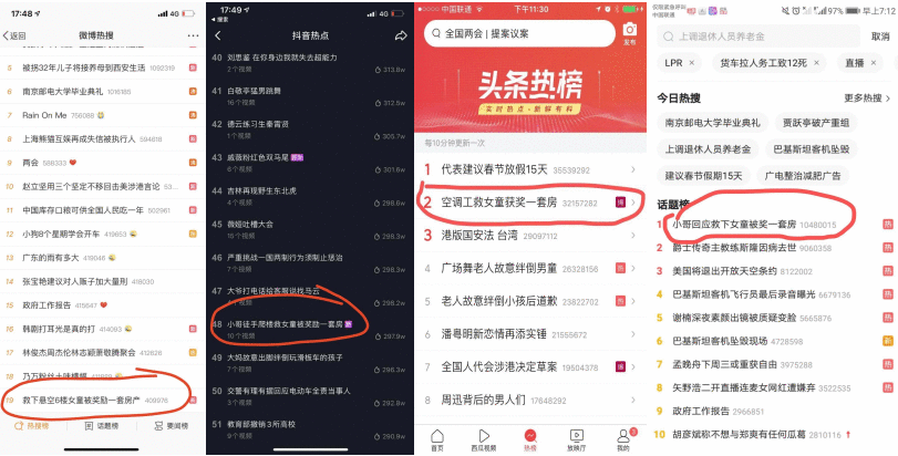 送救人员工1套房，网友送他上热搜！海尔智家摊