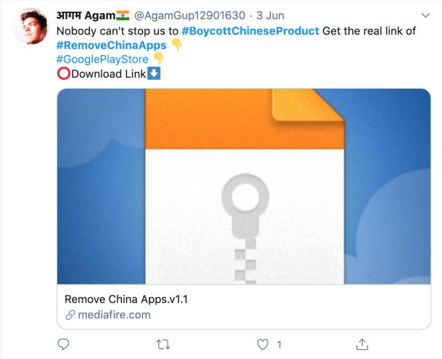 “删除中国应用”被删除，“抵制中国货”降温