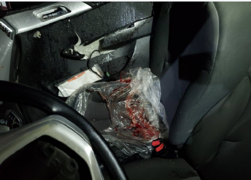 夏邑一男子醉酒驾驶电动轿车撞向小汽车