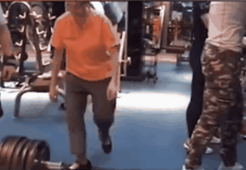 健身房的保洁阿姨有多野？健身三年小伙表示：