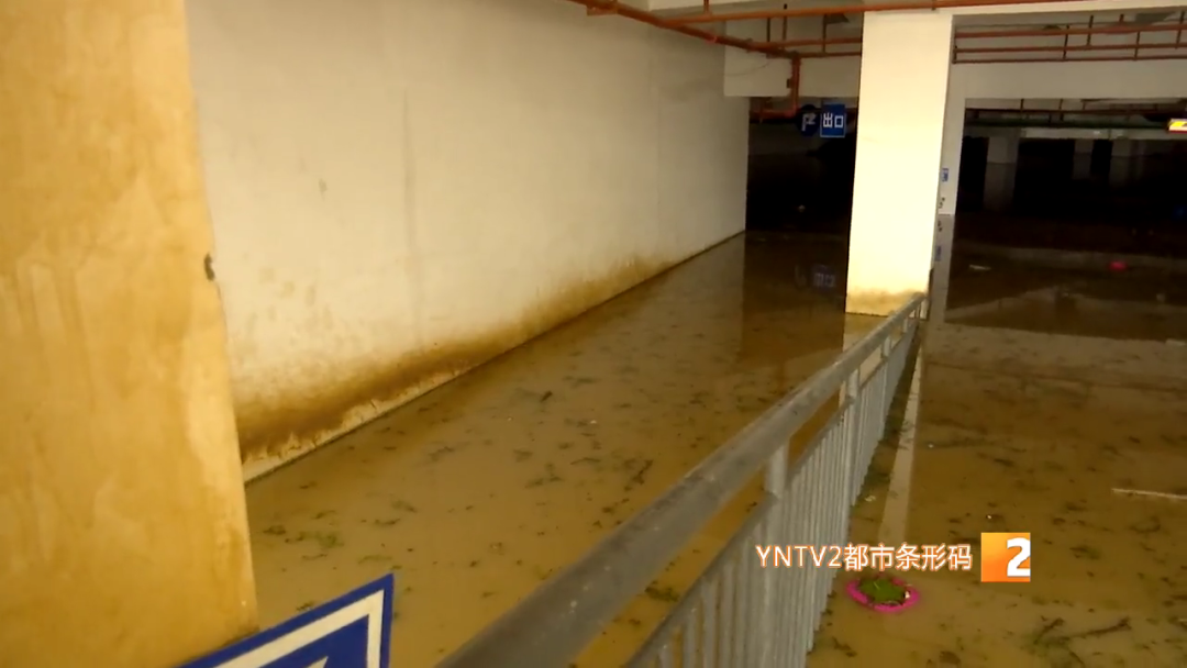 “我准备起诉物管！” 积水深达1米多，70多辆车