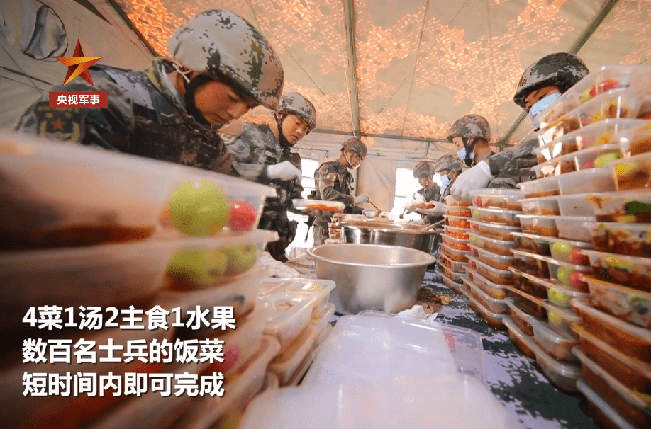 解放军高原保障能力强!无人机为前线送餐 炊事