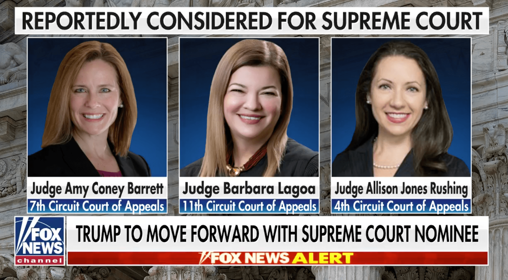 大法官候选人名单已缩减至5人，最晚9月26日公开