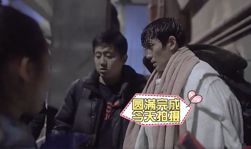 朱一龙拍《重启》，氧气瓶砸到眼眶强行忍痛，