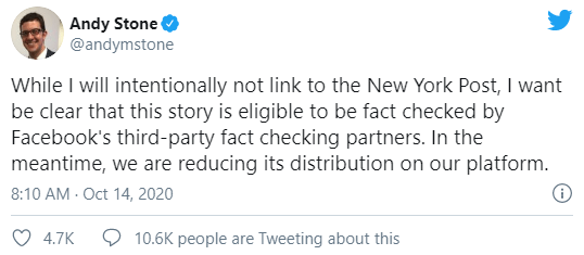 “十月惊奇”上演！纽约邮报揭露拜登家族 美财