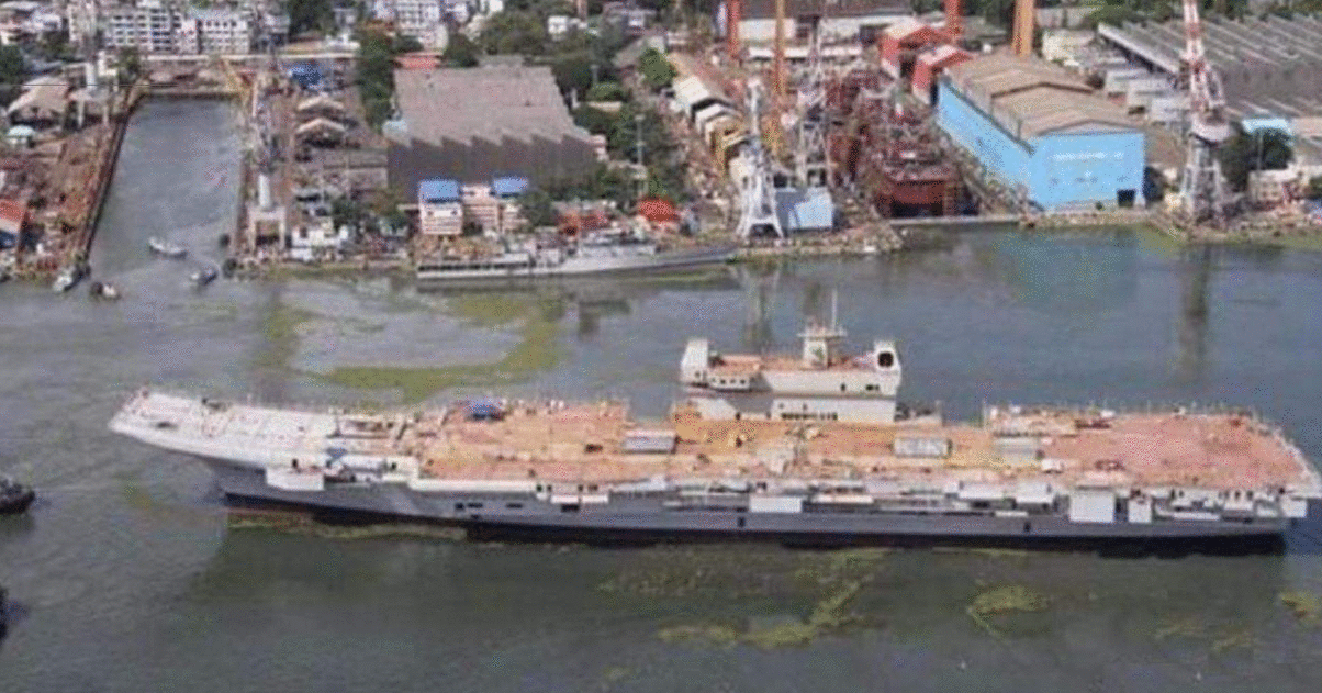 建造11年的印度航母,看似准备试验,后期遇到的