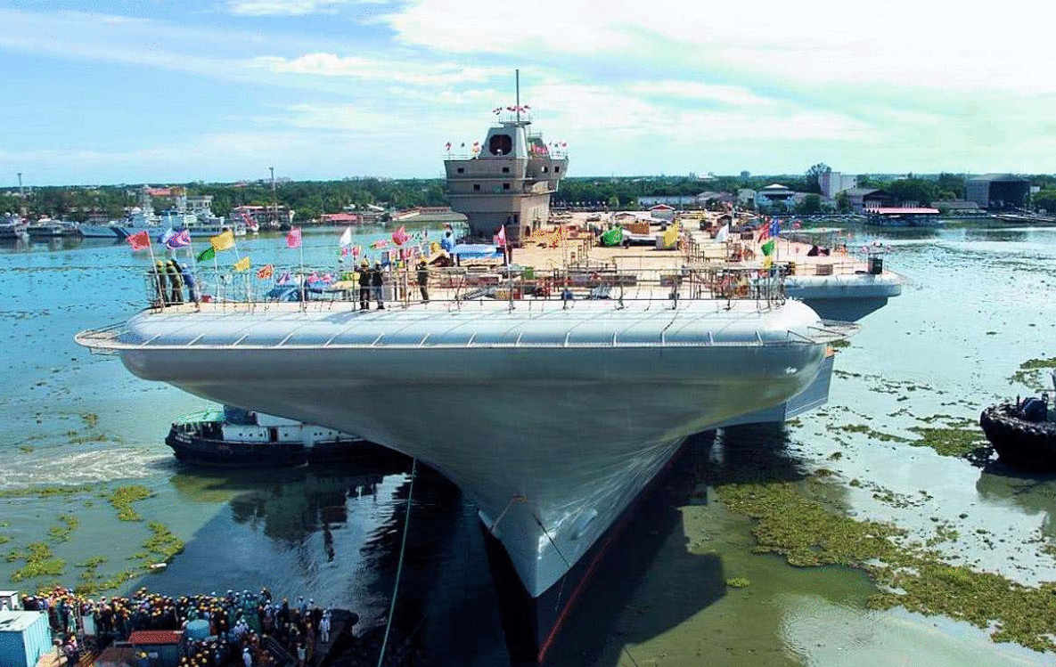 建造11年的印度航母,看似准备试验,后期遇到的