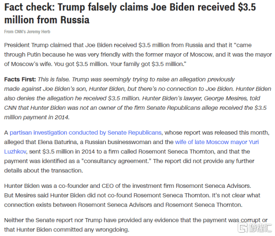 “被静音”的匹诺曹！一场辩论19个谎言，特朗普