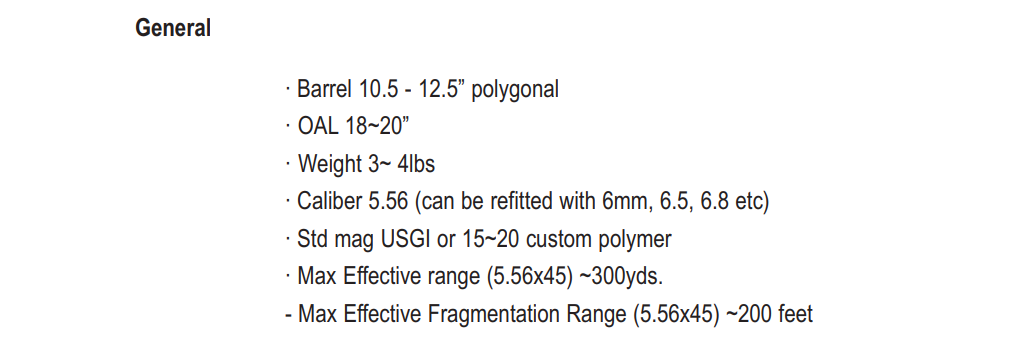 这是要把冲锋枪逼上绝路?马盖普PDR无托步枪