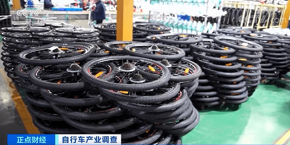 自行车又卖疯了!出口额创25年纪录!工厂车间忙