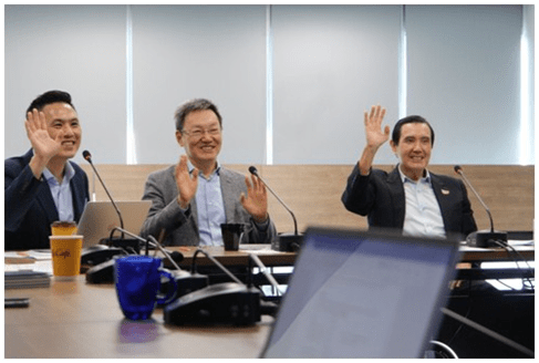 这事求美国？马英九与美前官员视频，盼其建议