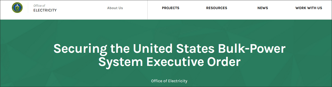 特朗普政府又下黑手：禁止关键电力公司从中企