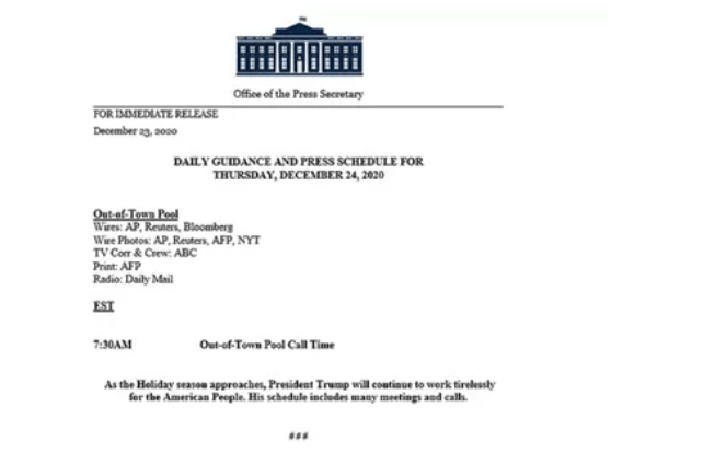 特朗普5天4次被拍到去打高尔夫,白宫依然在说“